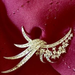 Vintage Diamond Brooch